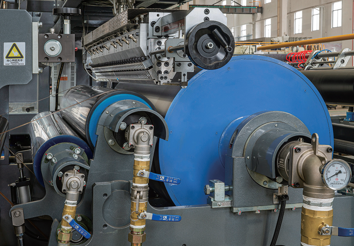 High Performance Single Sided Paper Extrusion Laminating Machine