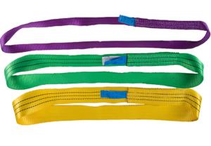 China 100% Polyester Single Ply Endless Flat Webbing Sling factory