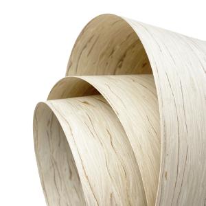 China Factory price reconstituted wood veneer/recon veneer Birch Burl 640mm * 2500mm 0.45mm artificial engineered wood veneer factory