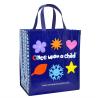 Buy cheap Custom Printed Reusable Non Woven Shopping Bag Fabric With Heat Transfer from wholesalers