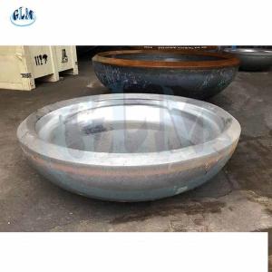 China Stainless Steel Dish Head Titanium Carbon Steel Dished Heads factory