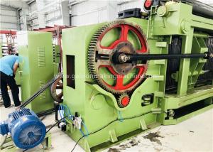 China Heavy Reverse Twisted Hexagonal Wire Mesh Machine / Gabion Making Machine factory
