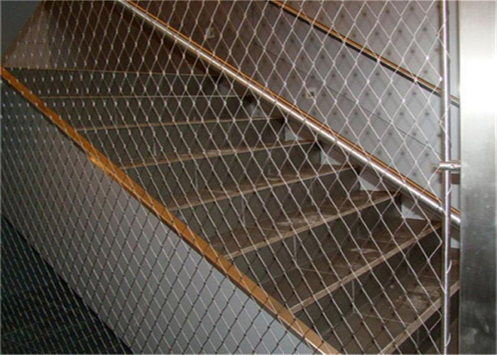 Stainless Steel 5mm Balustrade Wire Mesh Safety Netting
