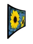 180 / 360 Degree Curved Projection Screen ,round projection screen high gain