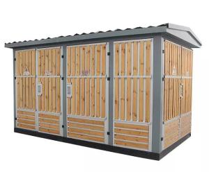 China 2760 Kva Compact Transformer Substation For New Energy Power Generation factory