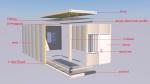 Zontop Portable Storage Flat Packed Luxury Prefabricate Living Shipping Modular