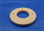 Precision 95%-99.7% Alumina Ceramic Flange Ring / Flange Pump / Insulating