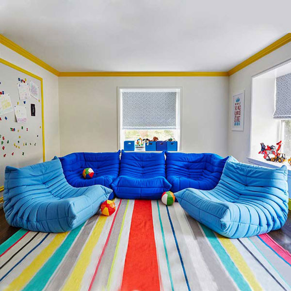 90 Inch 8x10 Living Room Sectional Sofa Furniture With Recliners Lazy Big Bean Bag Chair