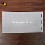 White 5.4mm Cell 44*23cm Silicon Beeswax Foundation Press
