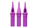Purple Disposable Tattoo Gun Tips Different Size Matching With Tattoo Machines