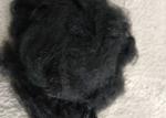 Grade AAA Black Recycled Polyester Staple Fiber Abrasion Resistant For Yarn