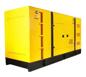 China 500KVA Silent Diesel Generators Sets Cummins Engine SHX Diesel Generat Power Plant Alternator Generator factory