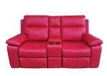 5 Seat Leather Cinema Lounge Seating With Reclining Chairs