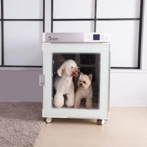 China Intelligent Pet Drying Box ,140Kg Pet Drying Cage With Foot Support factory