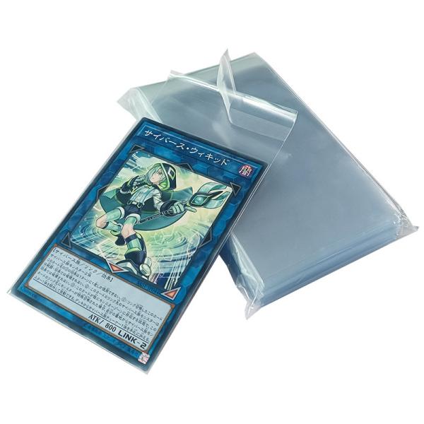 China CPP Small Card Sleeves 60x87mm Pokemon Resealable Card Sleeves factory