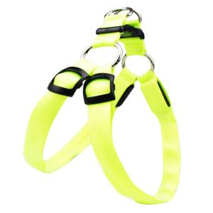 China Training Led Dog Harness Glowing Security Pet Safety Fluorescent Soft USB Rechargeable factory