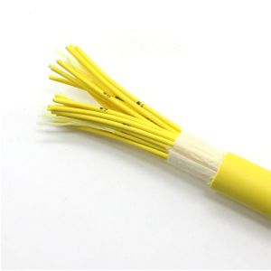 Singlemode Multimode Breakout Fiber Optic Distribution Cable 12 Core LSZH OFNR
