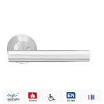 Stainless steel modern entry door handle for interior/exterior doors