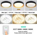 Dia125mm Round Pcb Board 4.9'' LED Retrofit Light Kit 22W Color 3CCT 3000K/4500K