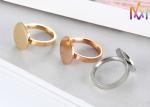 Anti Corrosion 3.5g Mens Stainless Steel Signet Rings