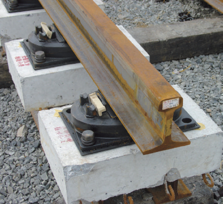 Railway Casting Parts Ductile Iron Cologne Egg Rail Fastener