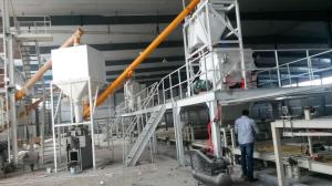 China Door Making Machines for Fireproof MgO Sandwich Panel / Fiber Cement Board factory