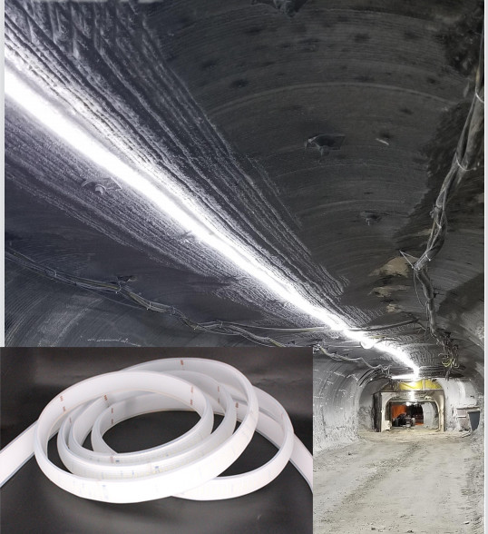 Anti Explosive IP68 LED Strip Light , 120° Beam Angle Flexible LED Strip Light