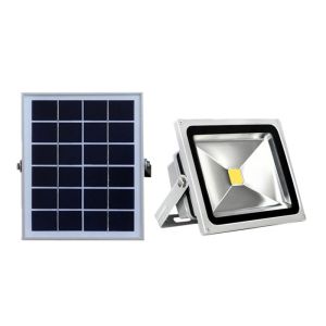 China Warranty 3 Years COB Solar Powered LED Flood Light , 20W IP65 Tunnel Spotlight on sale
