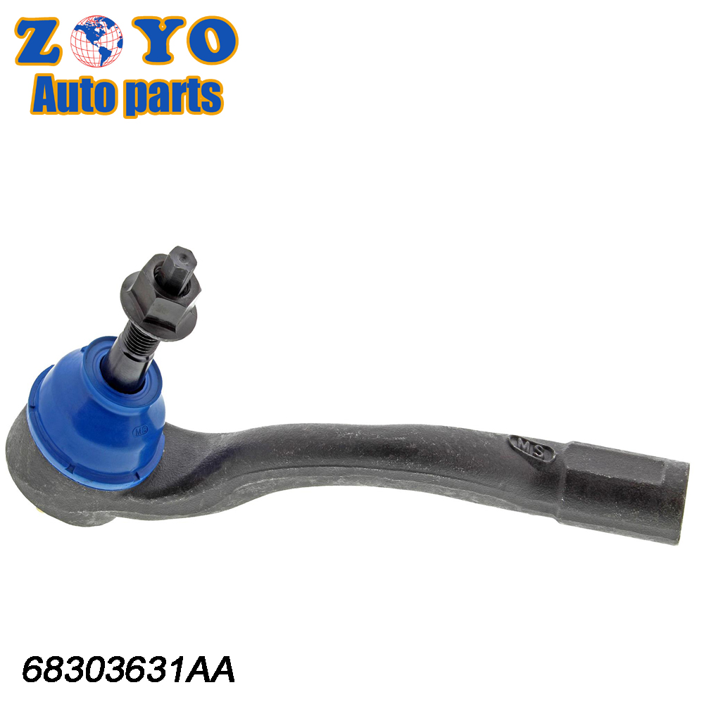 Left Position Tie Rod End for 2016-2022 Dodge Durango 68303631AA Black