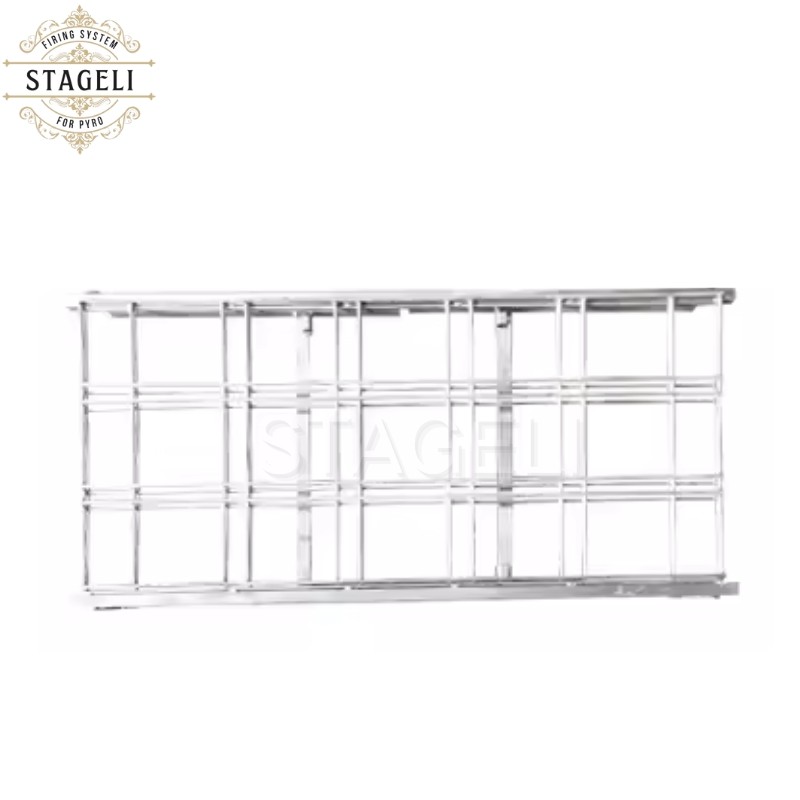 Customizable Sparkling And Safe Aluminum Metal Fireworks Racks For All Festivals