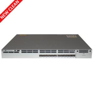 China 12 Port 10G Fiber Gigabit Switch AC 120/230V 50/60Hz WS-C3850-12XS-S NIB Condition factory
