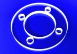 Electric Light Quartz Process Tube , Heating Tube Element Thermal Shock Stable