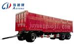 Customers Optional Draw Bar Farm Tractor Full Trailer with Tipper and 11R22.5
