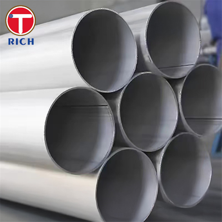 EN 10296-2 X2CrNi12 Welded Round Tube Welded Circular Steel Tubes For General Engineering