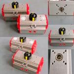 90 Degree Rotary Single Action Pneumatic Actuator High Precision For Valves
