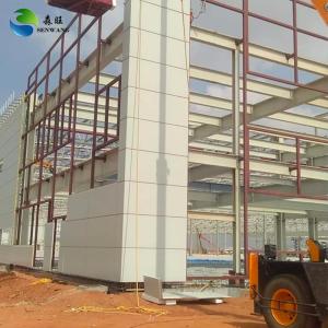 China Customized Steel Warehouse Building Construction Welded H Steel Column Building factory