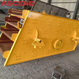 China Quarry Gravel Barite Vibrating Screen Machine Powder Sieving For Mining Plant factory