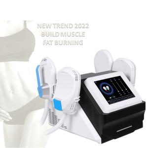 China Spa EMS Fitness Muscle Stimulator Machine HI EMT 4 Handles White Color factory