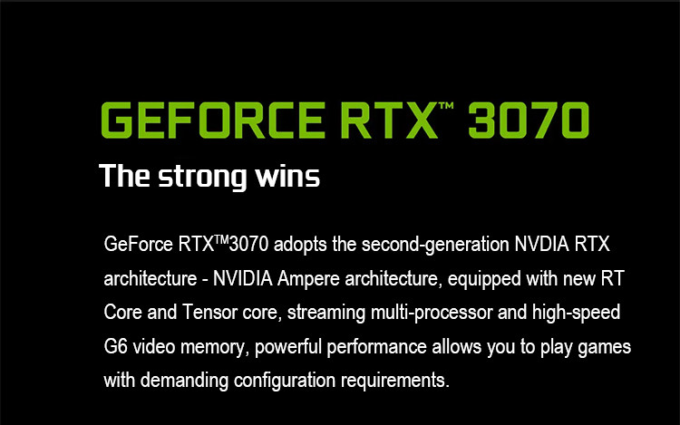 People Friendly Rtx 3070 Graphics Card IGame GeForce RTX 3070 Ultra OC