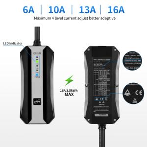 China TUV EV Charging Point Portable Electric Vehicle Charger With 3 Pin CEE Plug factory