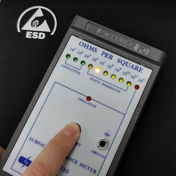 Black Cleanroom Use Anti Static Esd Mouse Pad Square Type