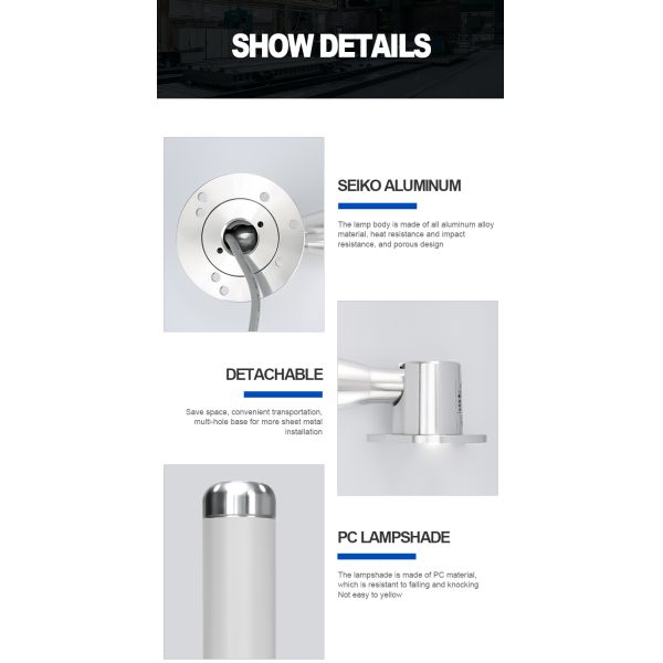 70 / Min Shiny Signal Tower Lamp DC 24V IP54 For CNC Machine Status Indicator