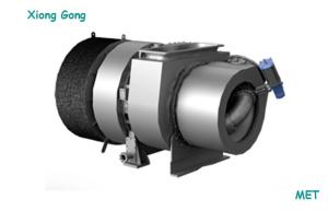 China Heavy Industries Mitsubishi MET Turbocharger Low Noise Silencer factory