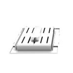 waterproof IP66 18000lm 150W LED Canopy Lights For Petrol Station
