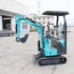 China Manufacturer Sale 1.5 Ton Blue Mini Excavator With EPA CE