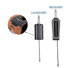 China T5 Guitar wireless microphone 20channels frequency UHF instrument micrófon factory
