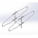 Single Side Ergonomic bending Cow Farming Equipment Cattle Free Stalls