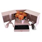 BIRTHDAY SET LUXE HEART SHAPE INVIT ROSE FLOWER JEWELRI WHOLESALE BROCHURE