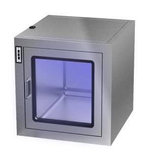 China 304 Stainless Steel Flat Door Pass Box | Cleanroom Equipment | FDA/ISO Certified Pharma &amp; Lab Use factory
