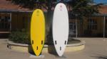 Big Width Inflatable Paddle Board For Kids , 8 Feet Long 4 Inch Thickness SUP